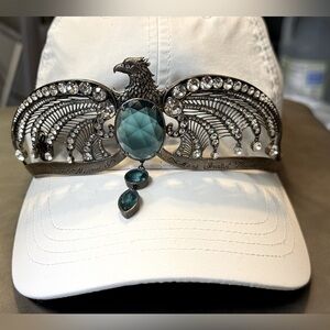 Warner Bros. Silver and Blue Eagle Jewelry